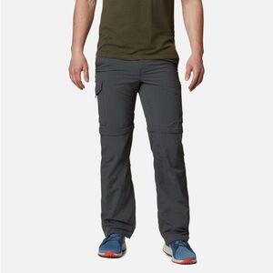 Columbia Men’s Silver Ridge™ Utility Convertible Pants Dark Grey - Size 30 L34